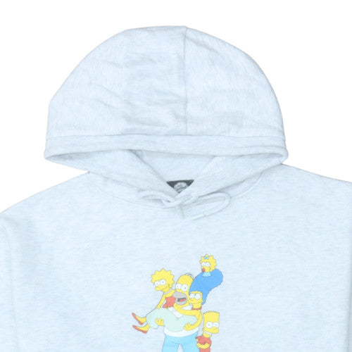 Primark Women Grey The Simpsons Pullover Hoodie Size M
