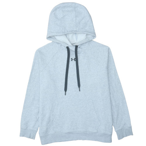 Under Armour Mens Grey XL Pullover Hoodie Loose Fit Fleece