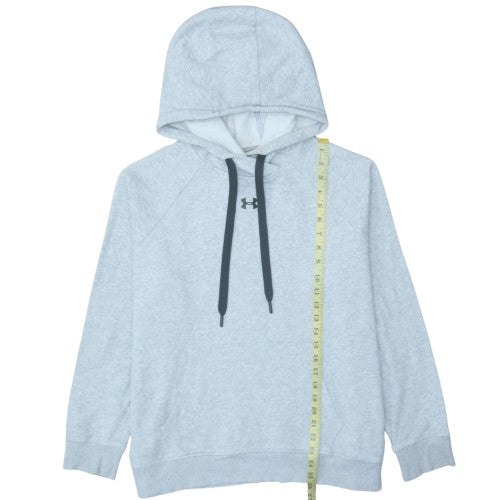 Under Armour Mens Grey XL Pullover Hoodie Loose Fit Fleece