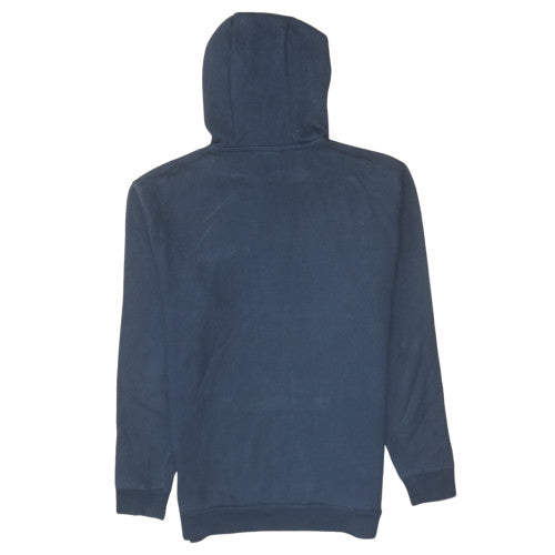 Ellesse Men's Blue Pullover Hoodie S Regular Fit Logo Fleece