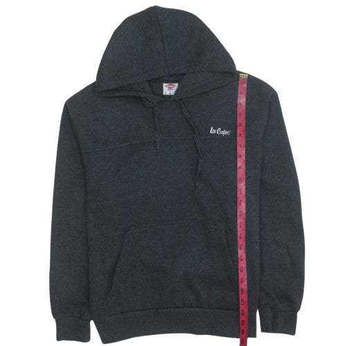 Lee Cooper Men's Black Pullover Hoodie M Regular Fit Fleece