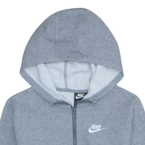 Nike Boys Grey Colourblock 1/2 Zip Hoodie XL 158-170cm Standard Fit