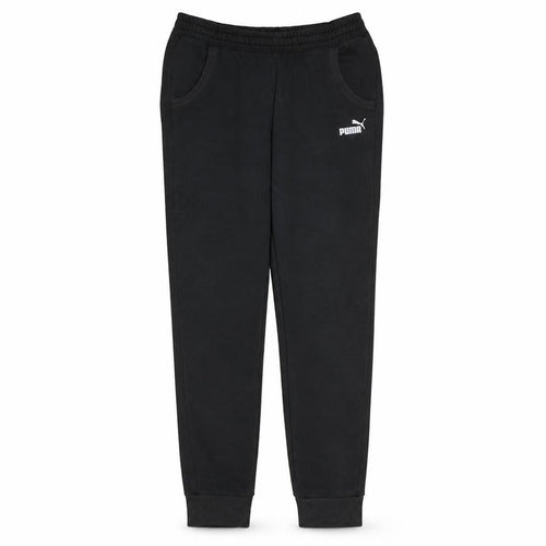 Puma Men's Black Jogger Sweatpants S Regular Fit Fleece Trousers