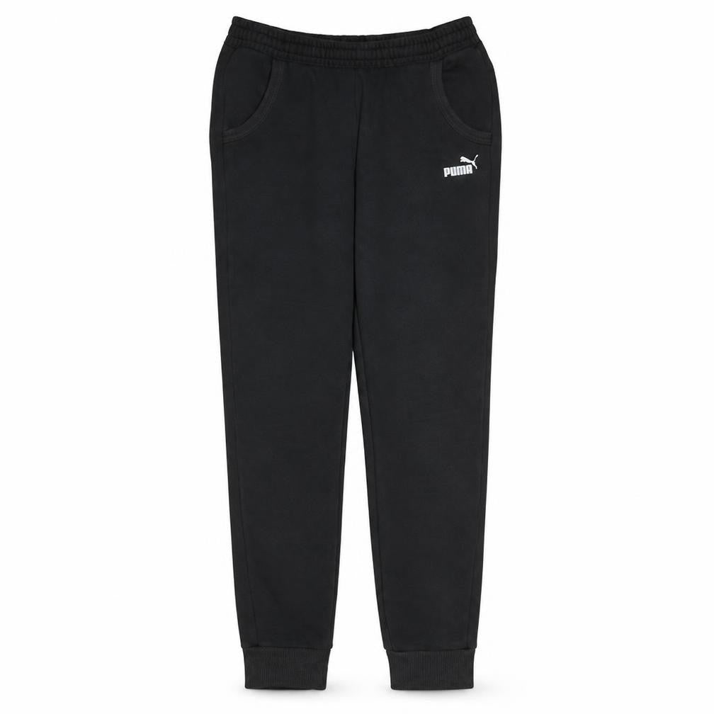 Puma Men's Black Jogger Sweatpants S Regular Fit Fleece Trousers