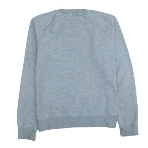 Nike Men's Grey Crew Neck Pullover Sweatshirt M Regular Fit