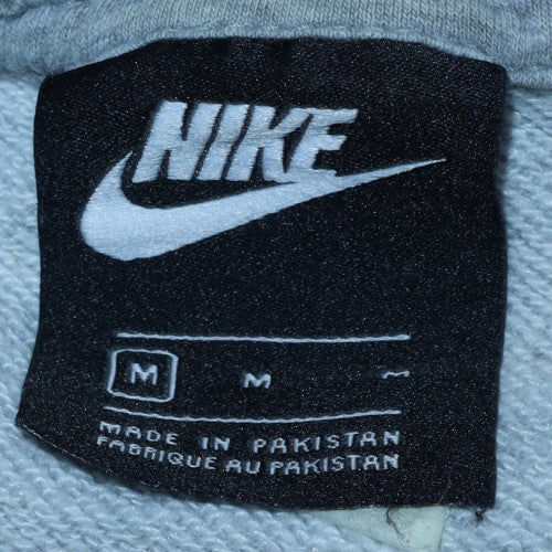 Nike Men's Grey Crew Neck Pullover Sweatshirt M Regular Fit