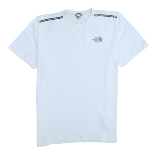 The North Face Men's White Cotton Short Sleeve Crew Neck T-Shirt L