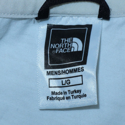 The North Face Men's White Cotton Short Sleeve Crew Neck T-Shirt L