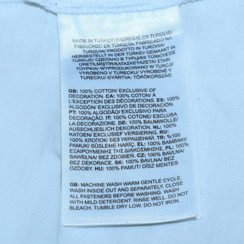 The North Face Men's White Cotton Short Sleeve Crew Neck T-Shirt L