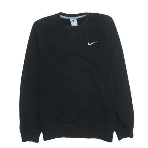 Nike Men's Black Crew Neck Pullover Sweatshirt M Regular Fit