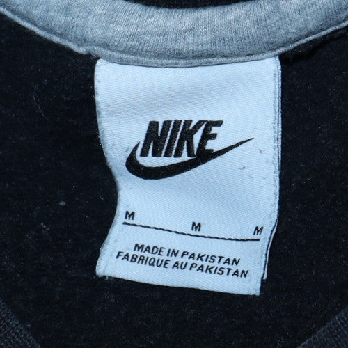 Nike Men's Black Crew Neck Pullover Sweatshirt M Regular Fit