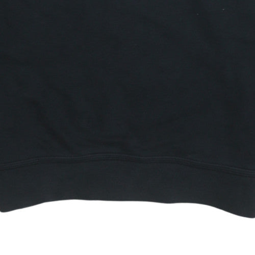 Nike Men's Black Crew Neck Pullover Sweatshirt M Regular Fit