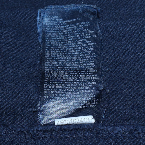 Tommy Jeans Men's Blue XL Relaxed Fit Crew Neck Sweatshirt