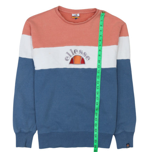 Ellesse Men's Multicoloured Crew Neck Pullover Sweatshirt Size M