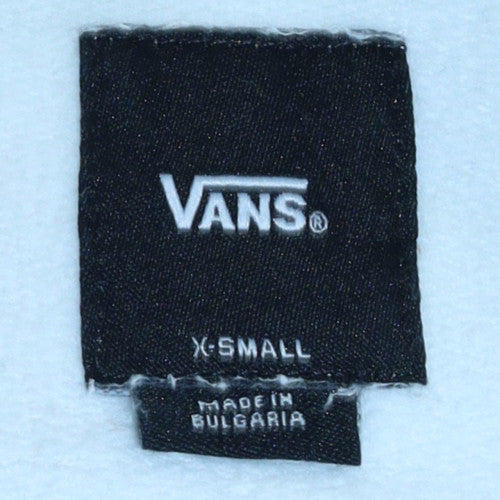 Vans Men's White XS Crew Neck Pullover Sweatshirt Graphic Logo