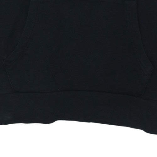 Levi's Men's Black Pullover Hoodie L Fleece Graphic Logo Sweatshirt