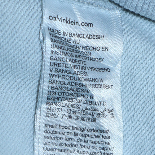 Calvin Klein Jeans Men's Grey Pullover Hoodie Size S