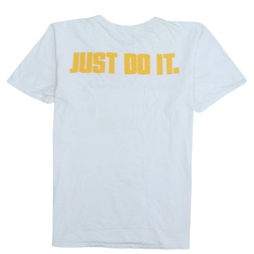 Nike Men's White Minnesota Basketball Graphic T-Shirt Size M