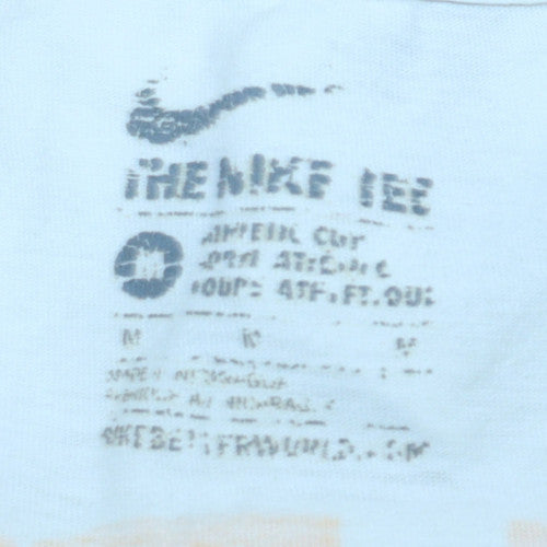 Nike Men's White Minnesota Basketball Graphic T-Shirt Size M