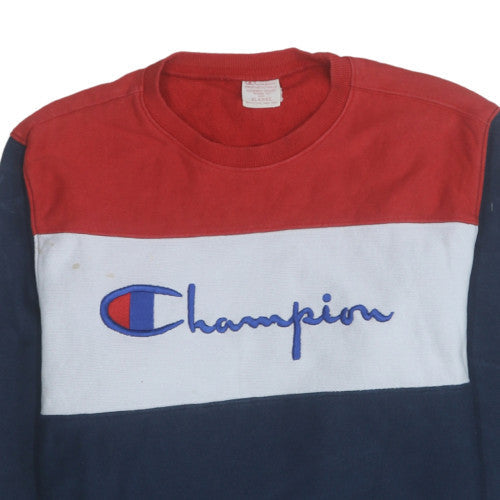Champion Men's Multicoloured XL Pullover Sweatshirt Retro Logo