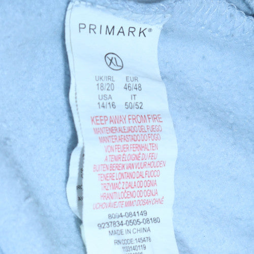 Disney Primark Women Blue Stitch XL Pullover Sweatshirt