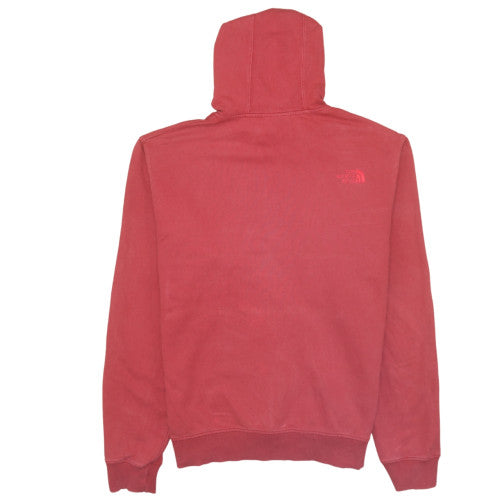 The North Face Men's Red Pullover Hoodie L Graphic Outdoor Sweatshirt