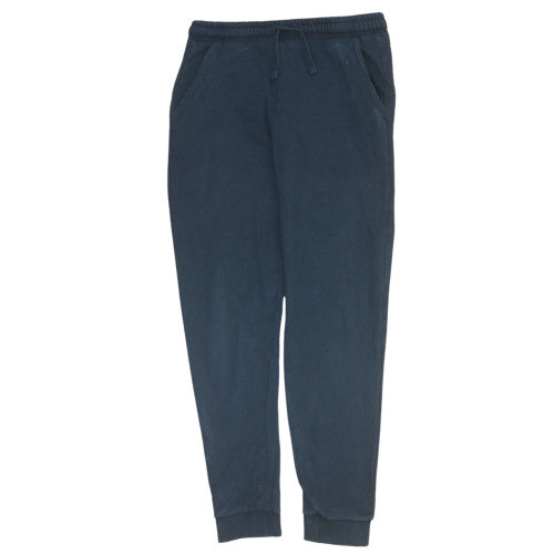 Marks and Spencer Boys Blue Cotton Jogger Trousers 12-13 Years