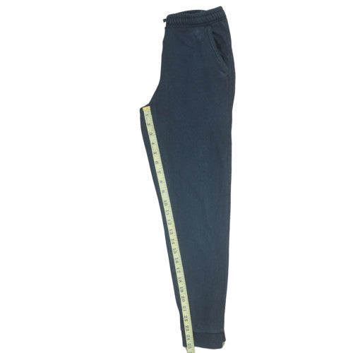 Marks and Spencer Boys Blue Cotton Jogger Trousers 12-13 Years