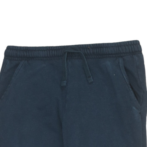 Marks and Spencer Boys Blue Cotton Jogger Trousers 12-13 Years