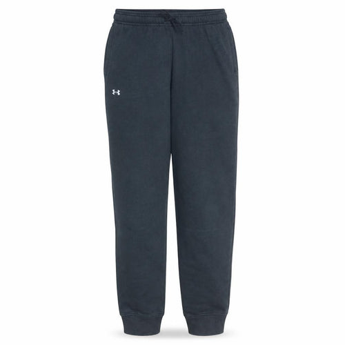 Under Armour Boys Black Jogger Sweatpants Size 158 Elastic Waist Casual