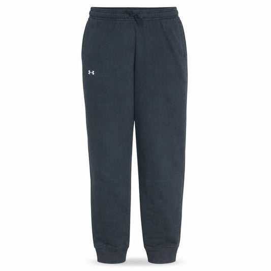 Under Armour Boys Black Jogger Sweatpants Size 158 Elastic Waist Casual