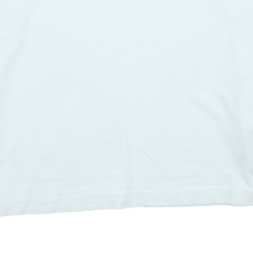 Nike Men's White Long Sleeve Retro 71 Logo T-Shirt XL