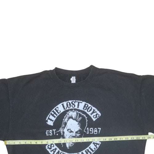 Casual Classics Men's Black XL Pullover 'The Lost Boys' Sweatshirt