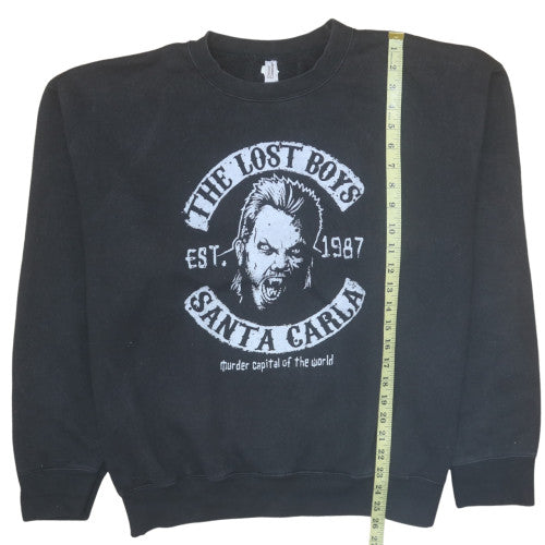 Casual Classics Men's Black XL Pullover 'The Lost Boys' Sweatshirt