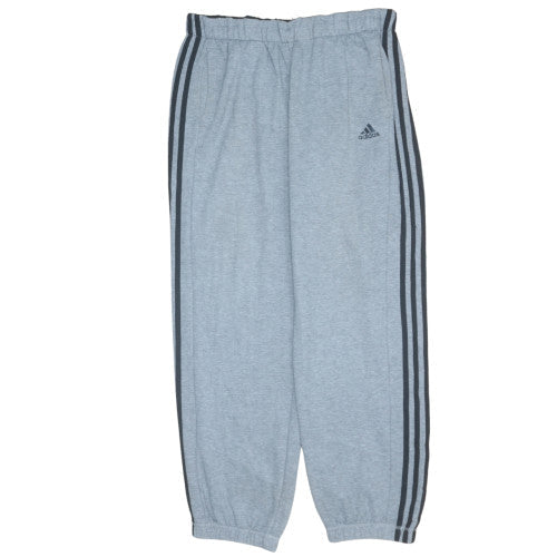 Adidas Men’s Grey Sport Essentials Climalite Sweatpants L Regular Fit
