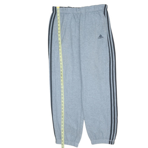 Adidas Men’s Grey Sport Essentials Climalite Sweatpants L Regular Fit