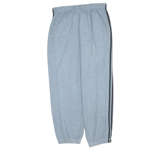 Adidas Men’s Grey Sport Essentials Climalite Sweatpants L Regular Fit