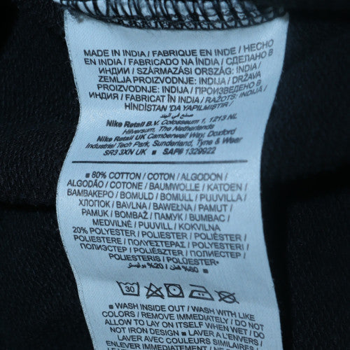 Nike Womens Black Jogger Sweatpants Size M Cotton Blend