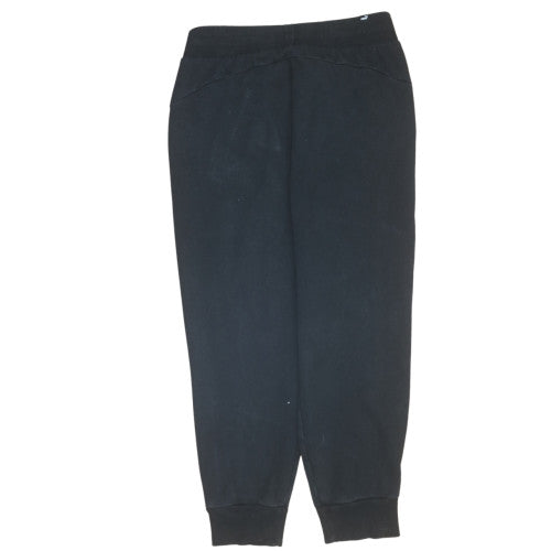 Puma Men's Black Jogger Sweatpants Medium Cotton Blend