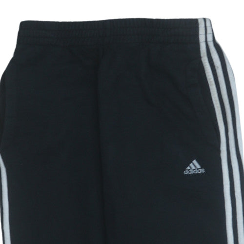 Adidas Men's Black Jogger Trousers Small Performance Essentials
