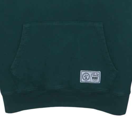 Levi's Felix the Cat Men's Green Pullover Hoodie Size S