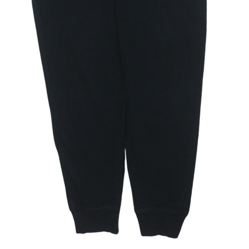 Gymshark Mens Black Jogger Sweatpants M Tapered Fit Fleece