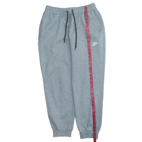 Nike Men's Grey Regular Fit Fleece Sweatpants Medium