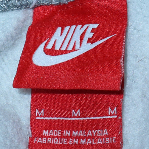 Nike Men's Grey Regular Fit Fleece Sweatpants Medium