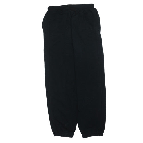 Nike Men's Black Fleece Sweatpants M Regular Fit Drawstring Joggers