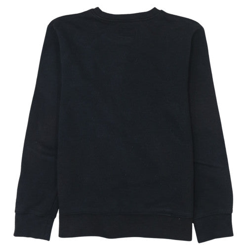 Jordan Boys Black Sweatshirt 13-15 Years Crew Neck Pullover Fleece