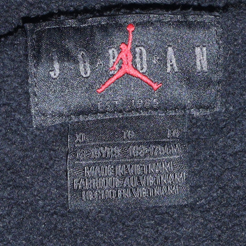 Jordan Boys Black Sweatshirt 13-15 Years Crew Neck Pullover Fleece