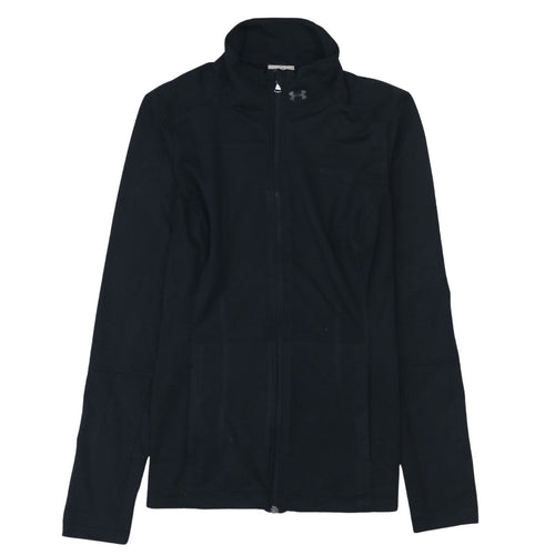 Under Armour Women's Black Full Zip Hoodie Jacket Size L