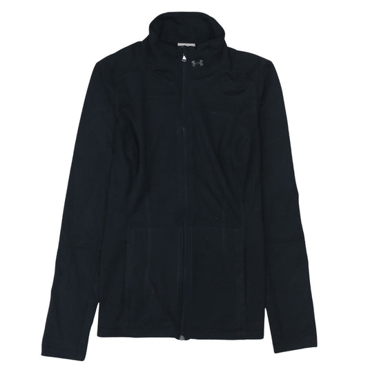 Under Armour Women's Black Full Zip Hoodie Jacket Size L