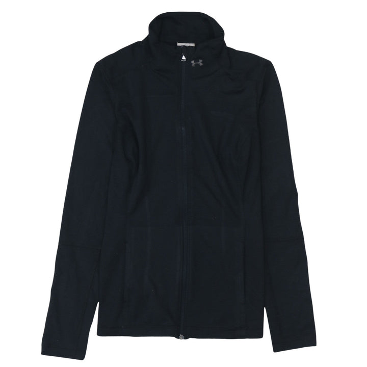 Under Armour Women's Black Full Zip Hoodie Jacket Size L